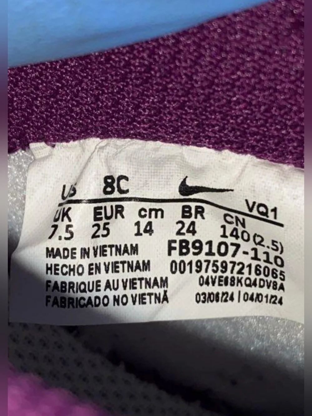 Nike Little Kids' Dunk Low Sneakers Unisex Size 8C NWOT MSRP $70 - Picture 14 of 14